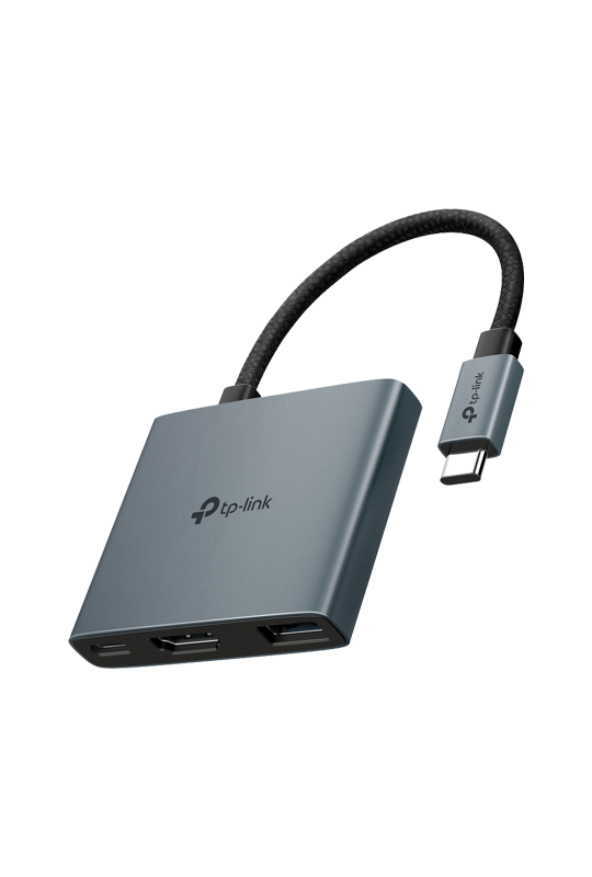 Hub USB-C 3-in-1, 1 x USB-C PD 100W, 1 x USB-A 5Gbps, 1 x HDMI 4K@60Hz - TP-Link UH3020C