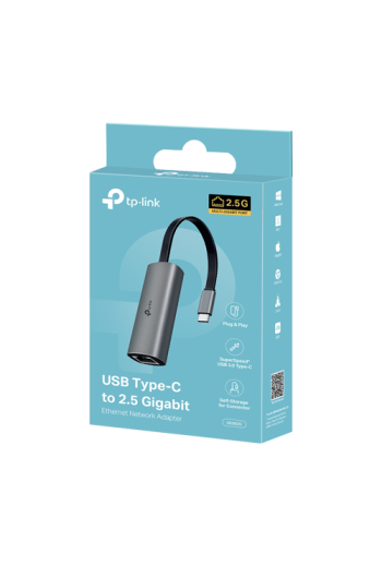 Adaptor Ethernet USB-C 3.0 - RJ45 2.5G - TP-Link UE302C