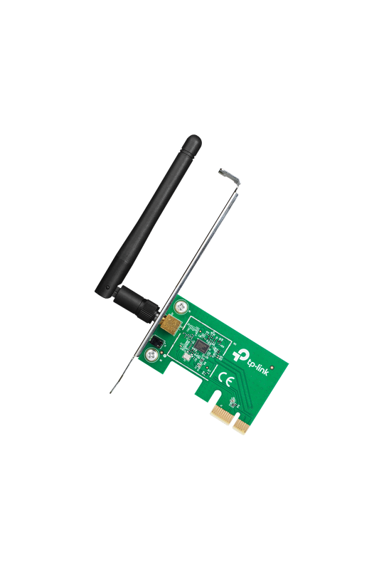Placa de retea Wi-Fi 4, 2.4 Ghz, 150Mbps, 2dBi, PCI Express - TP-LINK TL-WN781ND