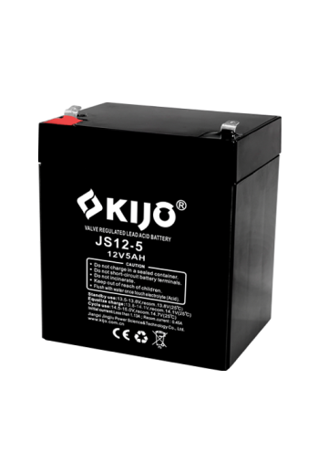 Acumulator AGM 12V, 5Ah, F1 - KIJO JS12-5