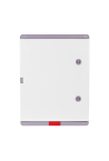 Cutie distributie IP67 din ABS gri, usa mata, placa metalica, 300x400x170 mm PD304017