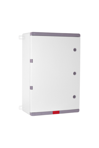 Cutie distributie IP67 din ABS gri, usa mata, placa metalica, 400x600x200 mm PD406020