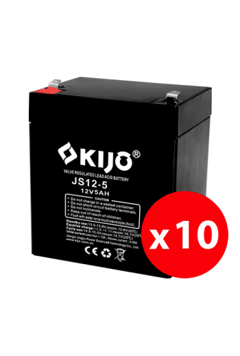 Cutie 10 acumulatori JS12-5 - KIJO JS12-5-BAX