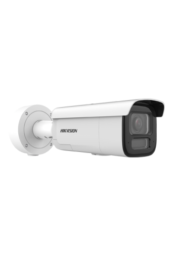 Camera IP 4MP, AcuSense, lentila VF 2.8-12mm, IR 60m DarkFighter, Audio, Alarma Audio+Stroboscop, IK10 - HIKVISION DS-2CD2646G2H