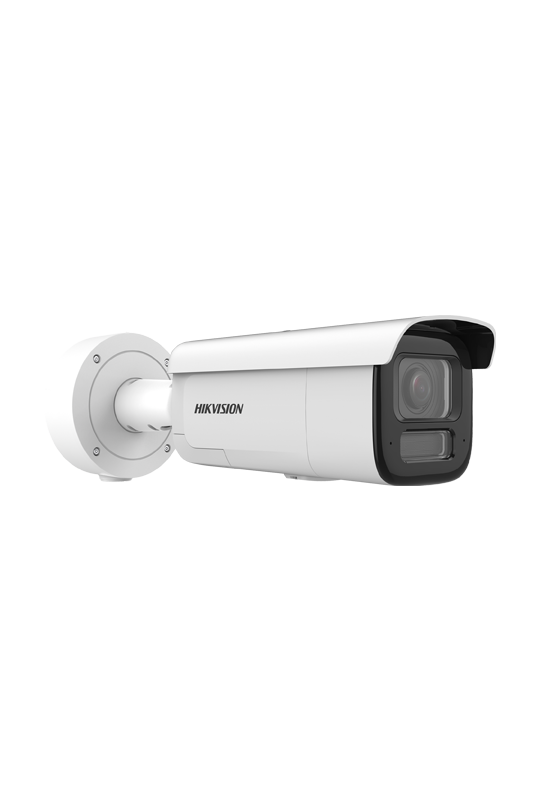Camera IP 4MP, AcuSense, lentila VF 2.8-12mm, IR 60m DarkFighter, Audio, Alarma Audio+Stroboscop, IK10 - HIKVISION DS-2CD2646G2H