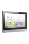 Monitor videointerfon TCP/IP, TFT 7 inch touch screen, WiFi, PoE, Alarma IN - HIKVISION DS-KH8380-WTE1