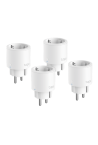 Pachet 4 prize smart, 16A, 3680W, Wi-Fi, control vocal, monitorizare consum - TP-Link Tapo TapoP115(4-pack)