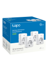 Pachet 4 prize smart, 16A, Wi-Fi, control vocal, monitorizare consum - TP-Link Tapo TapoP110(4-pack)