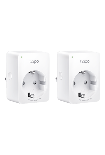 Pachet 2 prize smart, 16A, Wi-Fi, control vocal, monitorizare consum - TP-Link Tapo TapoP110(2-pack)