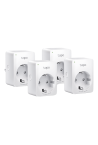 Pachet 4 prize smart, Wi-Fi, 10A, control vocal - TP-Link Tapo TapoP100(4-pack)