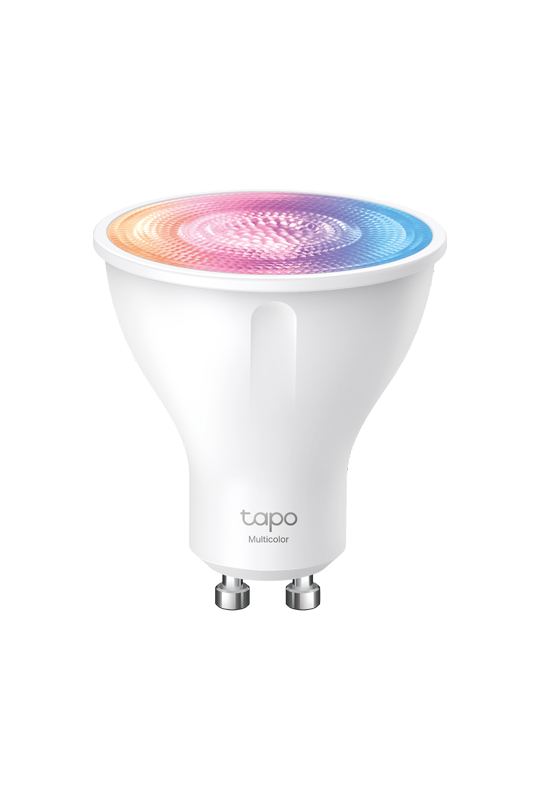 Bec LED smart Wi-Fi, RGB, 2200-6500K, intensitate ajustabila, 350 lm, GU10 - TP-Link Tapo TapoL630