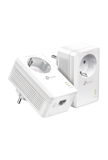 Kit Powerline AV1000, Passthrough, 1 x RJ45 Gigabit - TP-Link TL-PA7017PKIT