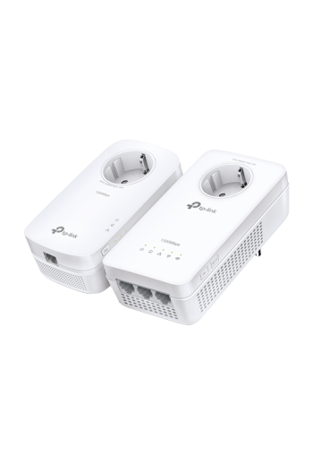 Kit Powerline AV1300, Passthrough, Wi-Fi 5, AC1200 Dual-Band, 3+1 x RJ45 Gigabit - TP-Link TL-WPA8631PKIT