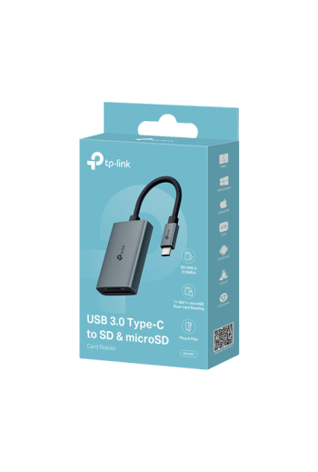 Cititor carduri UA440C, USB 3.0 Type-C la SD/microSD, UHS-II - TP-Link UA440C