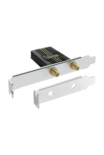 Adaptor PCI-E Bluetooth 5.4, Wi-Fi 7, BE6500 Tri-Band, 2 x Antene High-Performance - TP-Link ArcherTBE400E