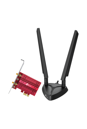 Adaptor PCI-E Bluetooth 5.3, Wi-Fi 6E, AXE5400 Tri-Band, 2 x Antene High-Gain - TP-Link ArcherTXE75E