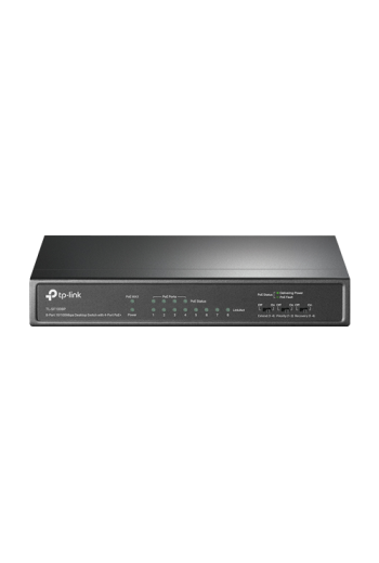 Switch 4 x RJ45 10/100 Mbps PoE, 4 x RJ45 10/100 Mbps, Buget PoE 66W, Unmanaged - TP-Link TL-SF1008P