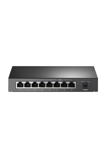 Switch 4 x RJ45 10/100 Mbps PoE, 4 x RJ45 10/100 Mbps, Buget PoE 66W, Unmanaged - TP-Link TL-SF1008P