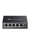 Switch 4 x RJ45 1G PoE, 1 x RJ45 1G, Buget PoE 65W, Unanaged - TP-Link Omada DS105GP