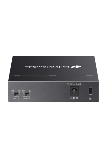 Switch 4 x RJ45 1G PoE, 1 x RJ45 1G, Buget PoE 65W, Unanaged - TP-Link Omada DS105GP