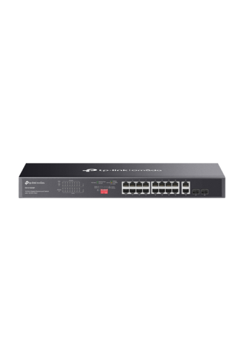 Switch 16 x RJ45 1G PoE, 2 x combo SFP/RJ45 1G, Buget PoE 250W, Unanaged, 1U - TP-Link Omada DS1018GMP