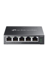 Switch 4 x RJ45 1G PoE, 1 x RJ45 1G, Buget PoE 65W, Easy Managed - TP-Link Omada ES205GP