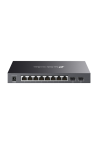 Switch L2+, 8 x RJ45 1G PoE, 2 x SFP 1G, Buget PoE 61W, Management - TP-Link Omada SG2210P
