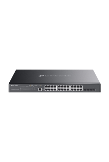 Switch L2+, 24 x RJ45 1G PoE, 4 x SFP+ 10G, Buget PoE 384W, Management, 1U - TP-Link Omada SG3428XMP
