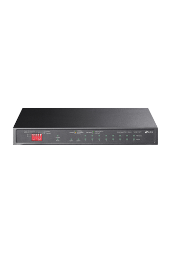 Switch 2 x RJ45 1G PoE++, 6 x RJ45 1G PoE+, 1 x RJ45 1G, 1 x combo RJ45/SFP 1G, Unmanaged - TP-Link TL-SG1210PP