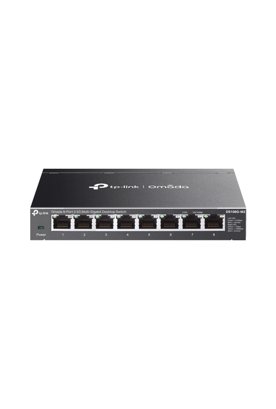 Switch 8 x RJ45 2.5G, Unmanaged - TP-Link Omada DS108G-M2