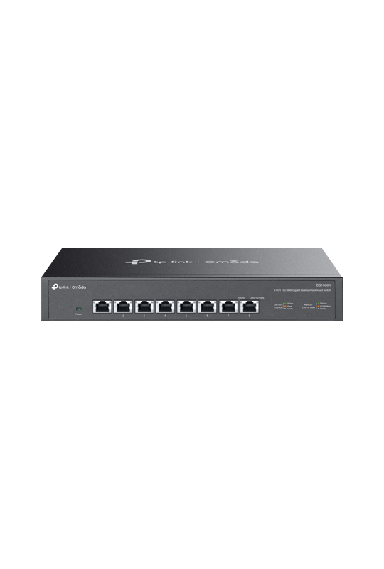Switch 8 x RJ45 10G, Unmanaged, 1U - TP-Link Omada DS1008X