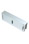 Suport U, instalare placa armatura H-01CC pe usa de sticla - ASSA ABLOY U1855