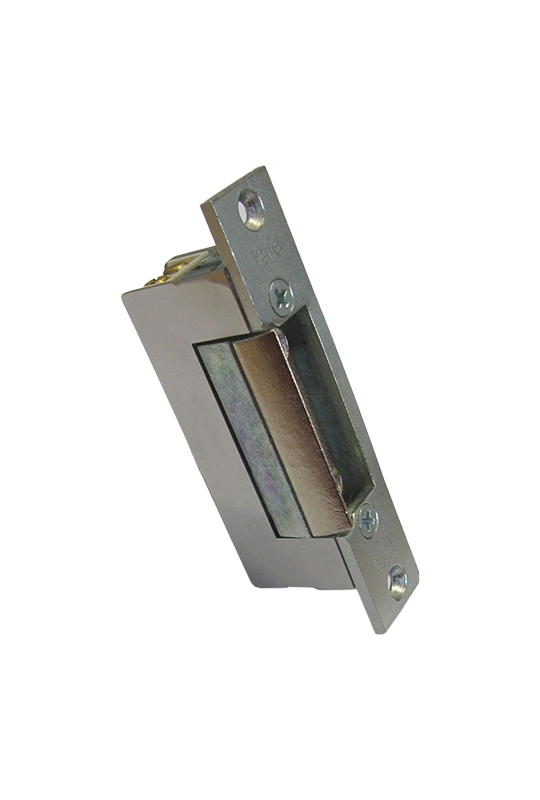 Electromagnet fail safe, 12V, 180mA, contact monitorizare  cu placa suport lunga  - ASSA ABLOY YB37-12D-LR