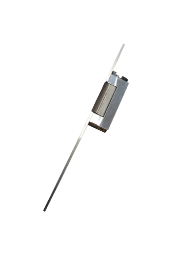 Electromagnet fail safe, 12V, 180mA, contact monitorizare  cu placa suport lunga  - ASSA ABLOY YB37-12D-LR