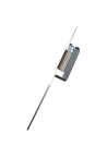 Electromagnet fail safe, 12V, 180mA, contact monitorizare  cu placa suport lunga  - ASSA ABLOY YB37-12D-LR