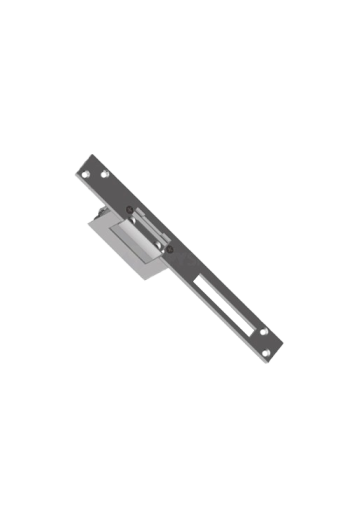 Yala electromagnetica fail locked, 12V, 230mA memorie mecanica, cu placa suport lunga - Yale by ASSA ABLOY YB17-12D-LH