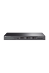 Switch L2+, 24 x RJ45 1G, 4 x SFP+ 10G, Alimentare Baterie 12V, Management, 1U - TP-Link TL-SG3428X-UPS