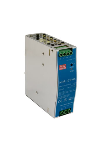 Sursa de alimentare in comutatie, 48V/2.5A, 120W, sina DIN - MEAN WELL NDR-120-48