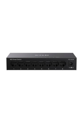 Switch 8 porturi RJ45 Gigabit, Management - TENDA TND-TEG2208D