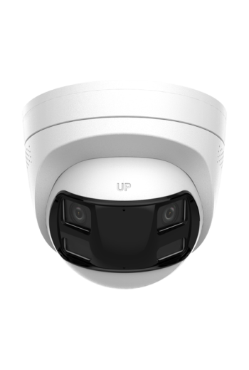 Camera IP Dual lens 6MP, 2 x lentila 2.8mm 180Â°, IR & WL 30m ColorVu, Audio+Stroboscop - HIKVISION DS-2CD1367G2HP-LIUF-SL-2.8mm