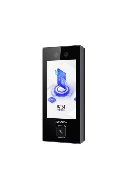 Terminal control acces recunoastere faciala, 4.5 inch touch screen, M1, WiFi, PoE - HIKVISION DS-K1T344MBWX-E1