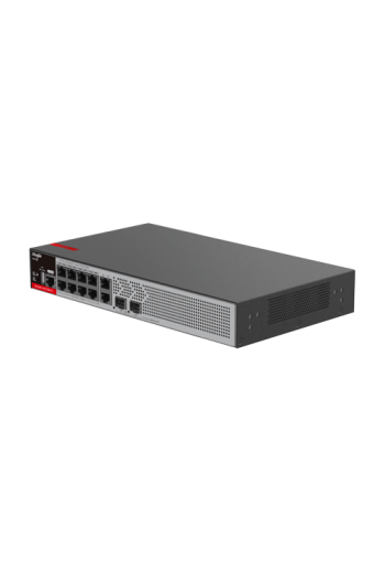 Switch L2+, 8 x RJ45 1G PoE, 2 x SFP 2.5G, 2 x RJ45 1G, Cloud Management - Ruijie RG-S2915-10GT2MS-P-L