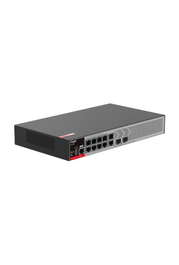 Switch L2+, 8 x RJ45 1G PoE, 2 x SFP 2.5G, 2 x RJ45 1G, Cloud Management - Ruijie RG-S2915-10GT2MS-P-L
