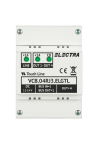 Doza derivatie video 4 iesiri, conectori RJ45, G3 - ELECTRA VCB.04RJ3.ELGTL
