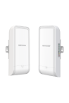 Set Bridge wireless 2.4GHz, 300Mbps, 1 km, 7dBi, PoE IN, Management - HIKVISION DS-3WF1000-EI-2N