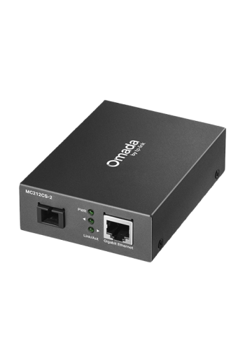 Media Convertor WDM Gigabit RJ45 - Single-mode SC Bi-directional, 2 km - TP-Link Omada MC212CS-2