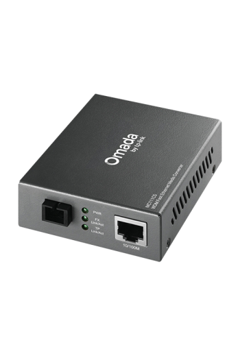 Media Convertor WDM 10/100 Mbps RJ45 - 100 Mbps Single-mode SC Bi-directional - TP-Link Omada MC111CS