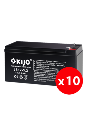 Cutie 10 acumulatori JS12-3.2 - KIJO JS12-3.2-BAX