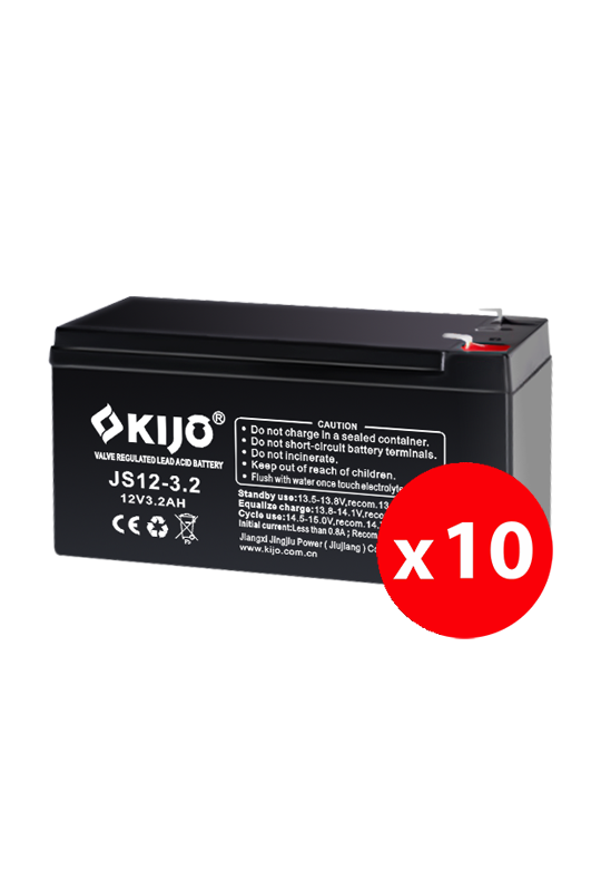 Cutie 10 acumulatori JS12-3.2 - KIJO JS12-3.2-BAX