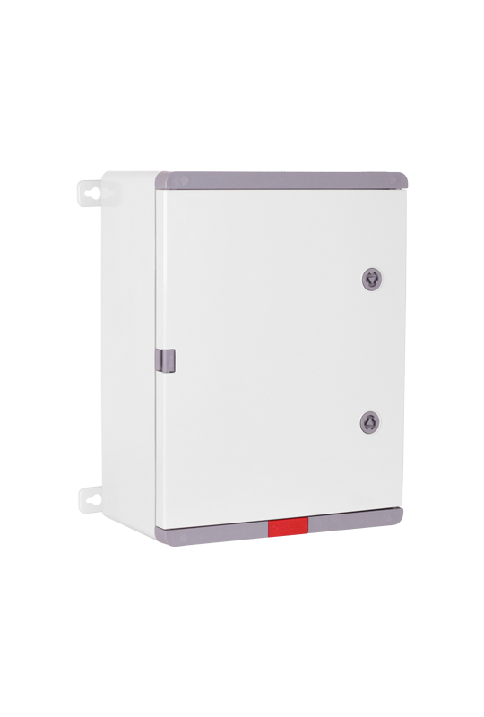 Cutie distributie IP67 din ABS gri, usa mata, placa metalica, 300x400x220 mm PD304022